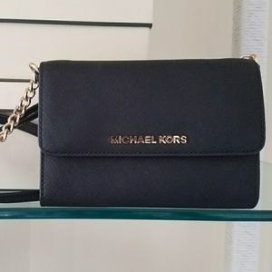 Michael Kors Jet Set saffiano crossbody